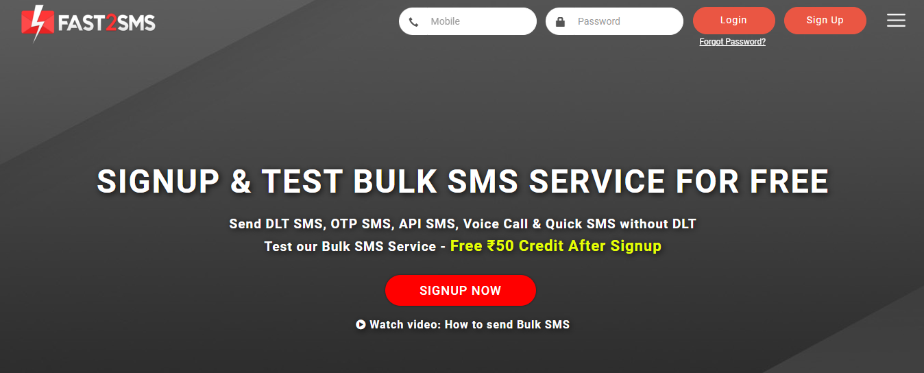 FAST2SMS