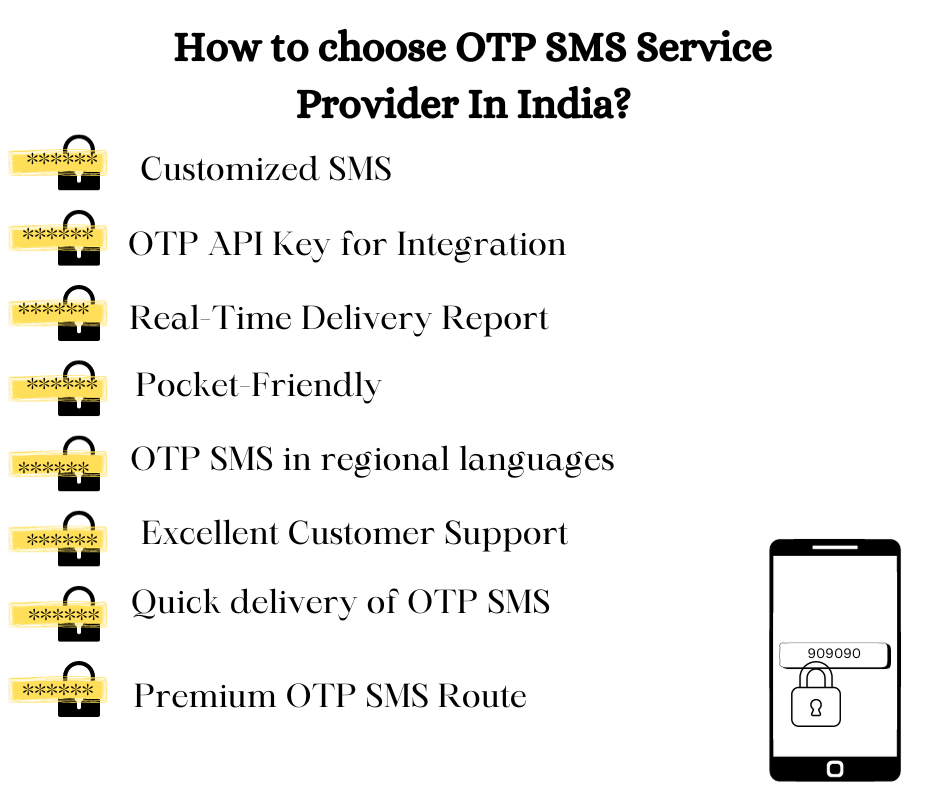 How to choose OTP SMS Service Provider In India  