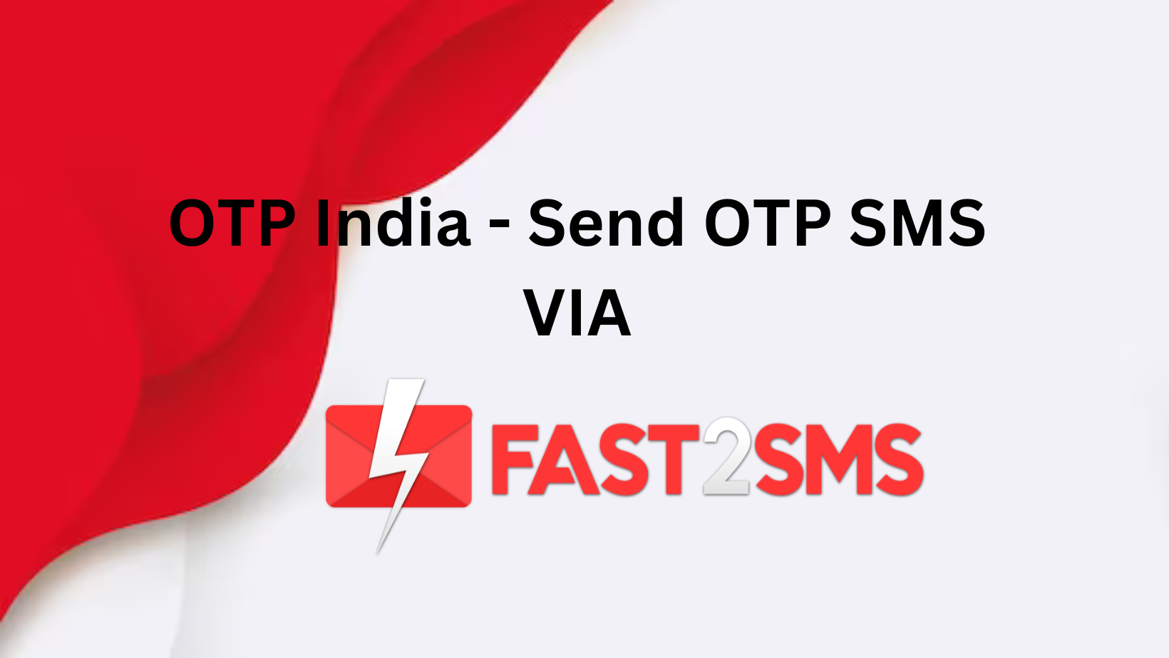 SEND OTP SMS VIA Fast2SMS