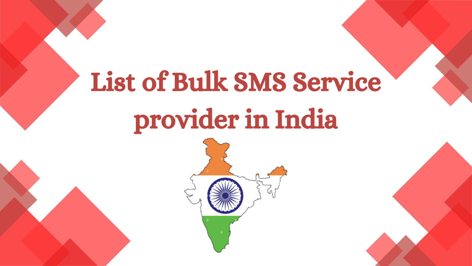 List of Bulk SMS Service provider in India