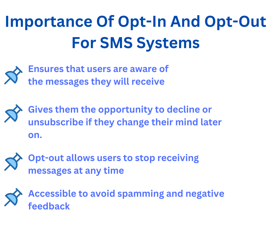 Importance Of Opt-In And Opt-Out For SMS Systems