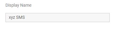Display name settings from general settings Fast2SMS reseller panel