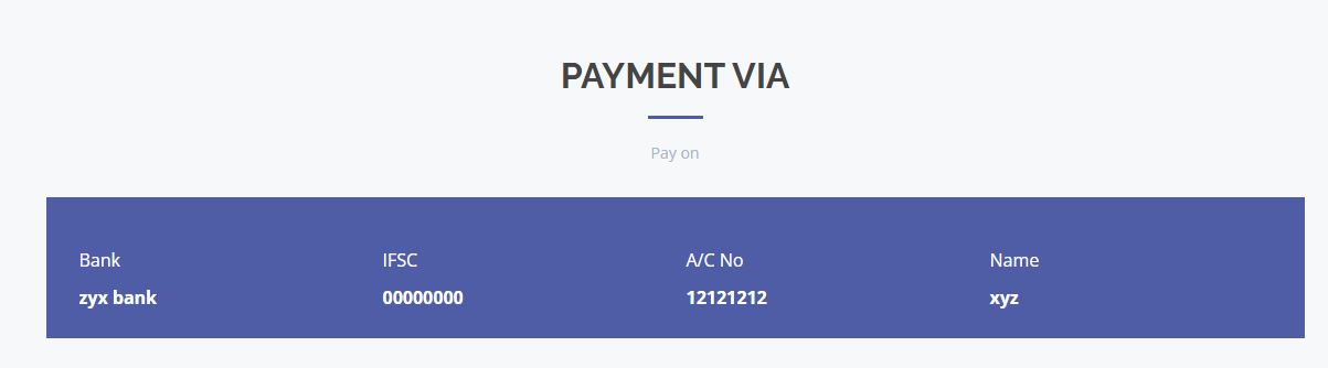 payment via option at reseller website