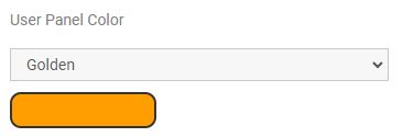 user panel color- general settings- Fast2SMS reseller panel