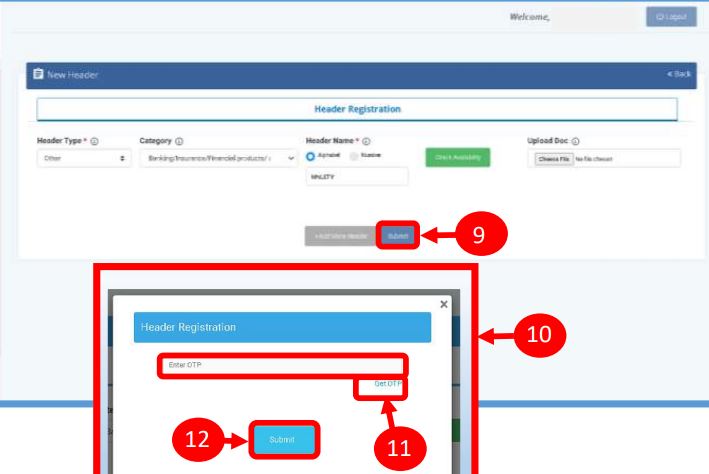 Header ID at smart ping 3